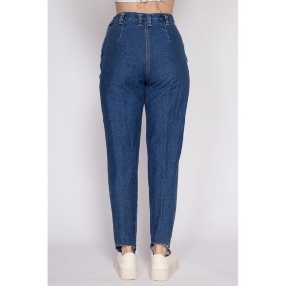 90s Lizwear Stirrup Side Zip Jeans - Medium, 28" | Vintage High Waisted - Picture 5 of 10